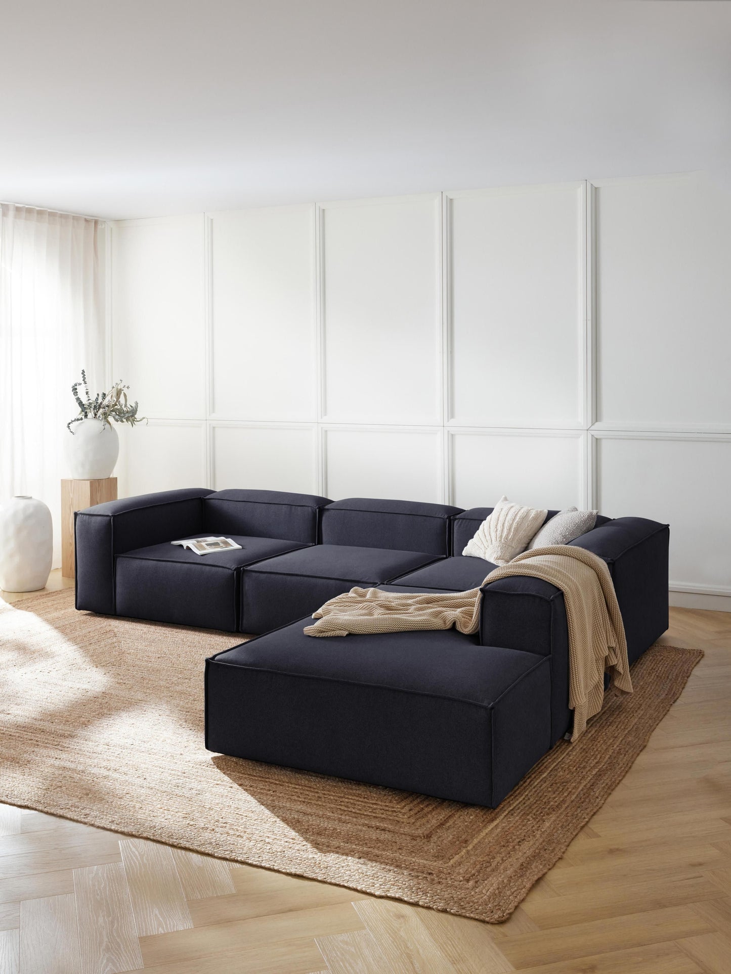 Lendric Modular XL Corner Sofa (4-Seater)