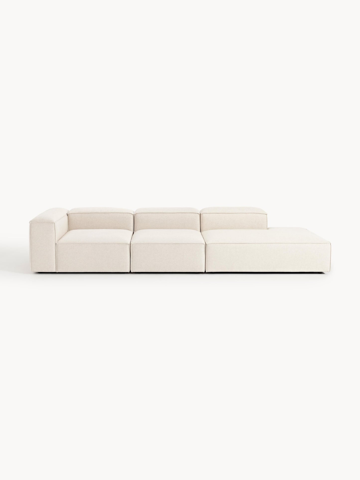 Lendric Modular XL Linen Blend Ottoman