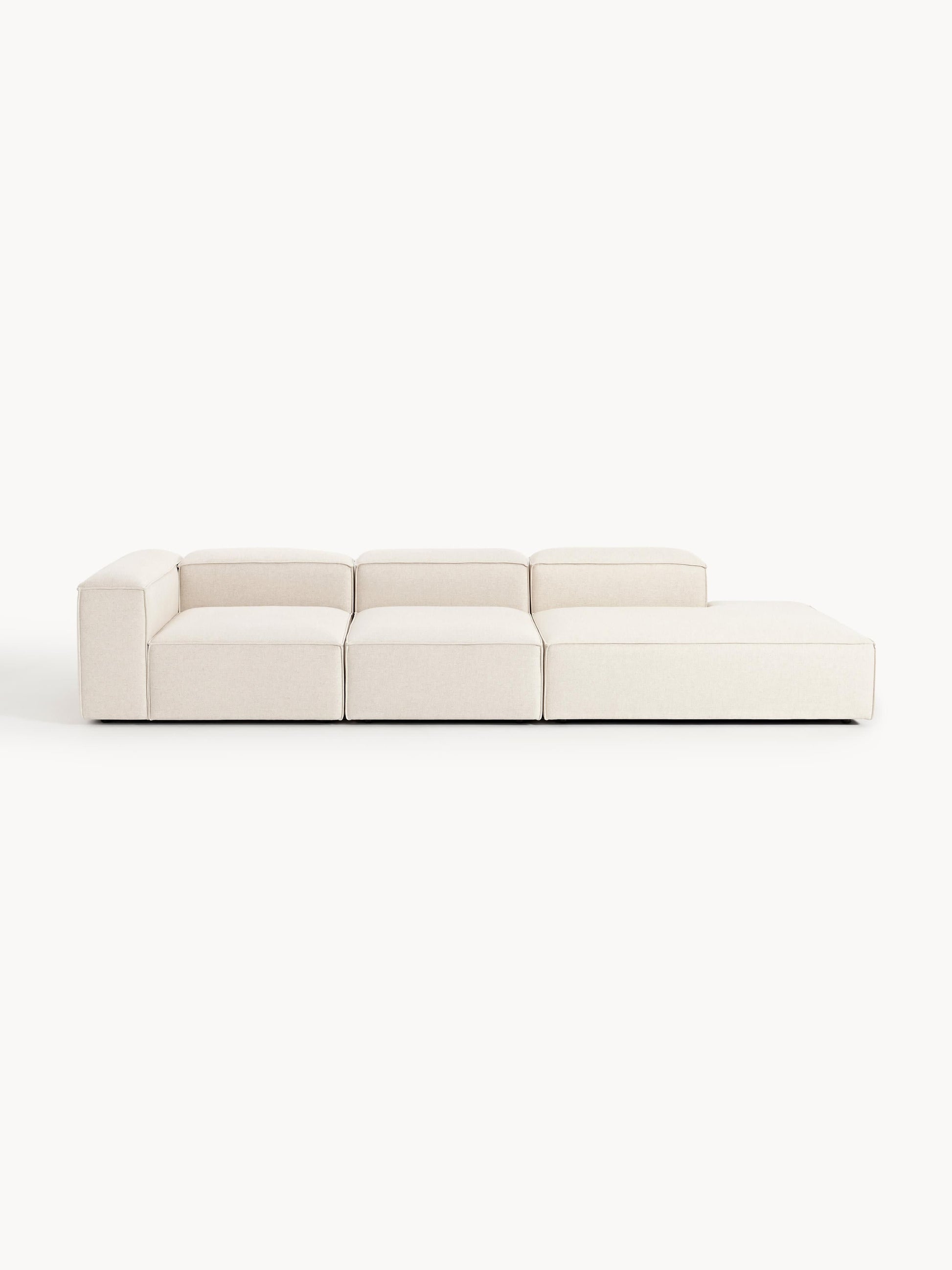 Lendric Modular XL Linen Blend Ottoman
