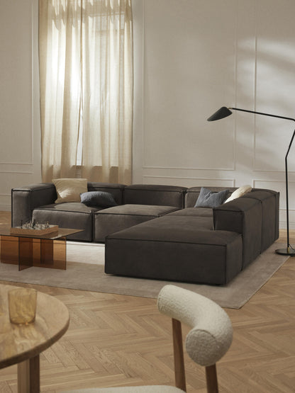Lendric Ottoman Module in Leather