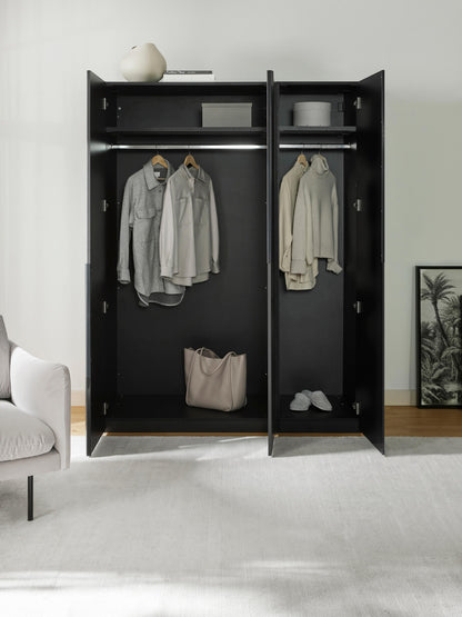Lendrico Modular Hinged-Door Wardrobe, 150 cm Wide, in Various Sizes