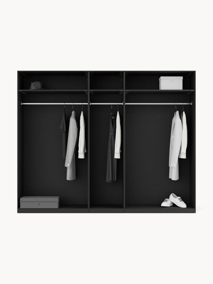 Lendrico Modular Hinged-Door Wardrobe, 250 cm Wide, in Various Sizes