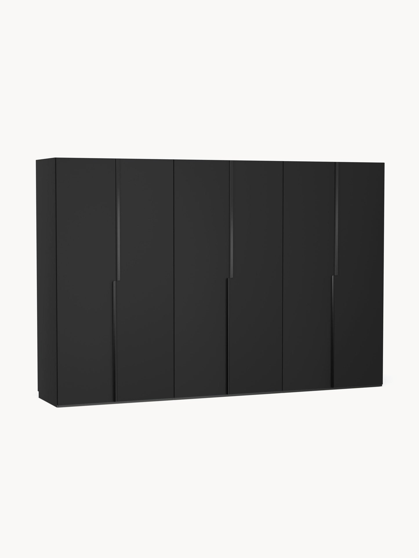 Lendrico Modular Hinged-Door Wardrobe, 300 cm Wide, in Various Sizes