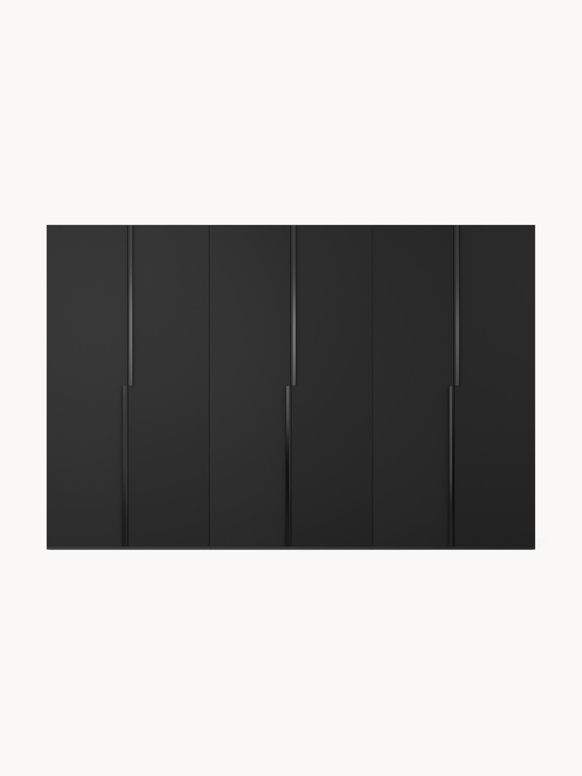 Lendrico Modular Hinged-Door Wardrobe, 300 cm Wide, in Various Sizes