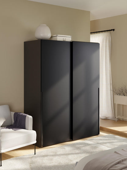 Lendrico Modular Sliding-Door Wardrobe, 150 cm Wide, in Various Sizes