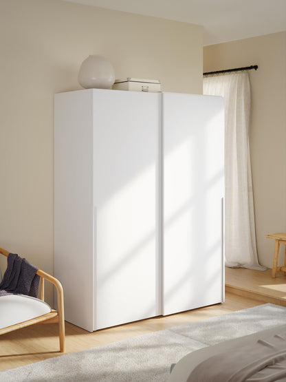 Lendrico Modular Sliding-Door Wardrobe, 150 cm Wide, in Various Sizes