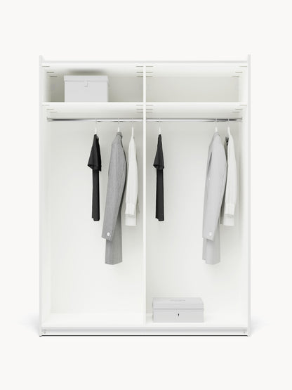 Lendrico Modular Sliding-Door Wardrobe, 150 cm Wide, in Various Sizes
