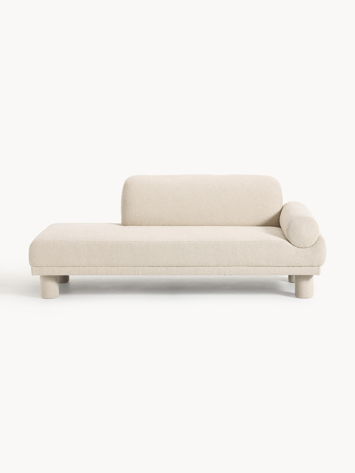 Lilnera Ottoman in Bouclé