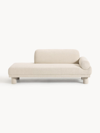 Lilnera Ottoman in Bouclé