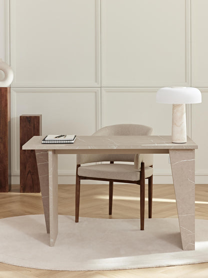 Limiro Travertine Look Desk