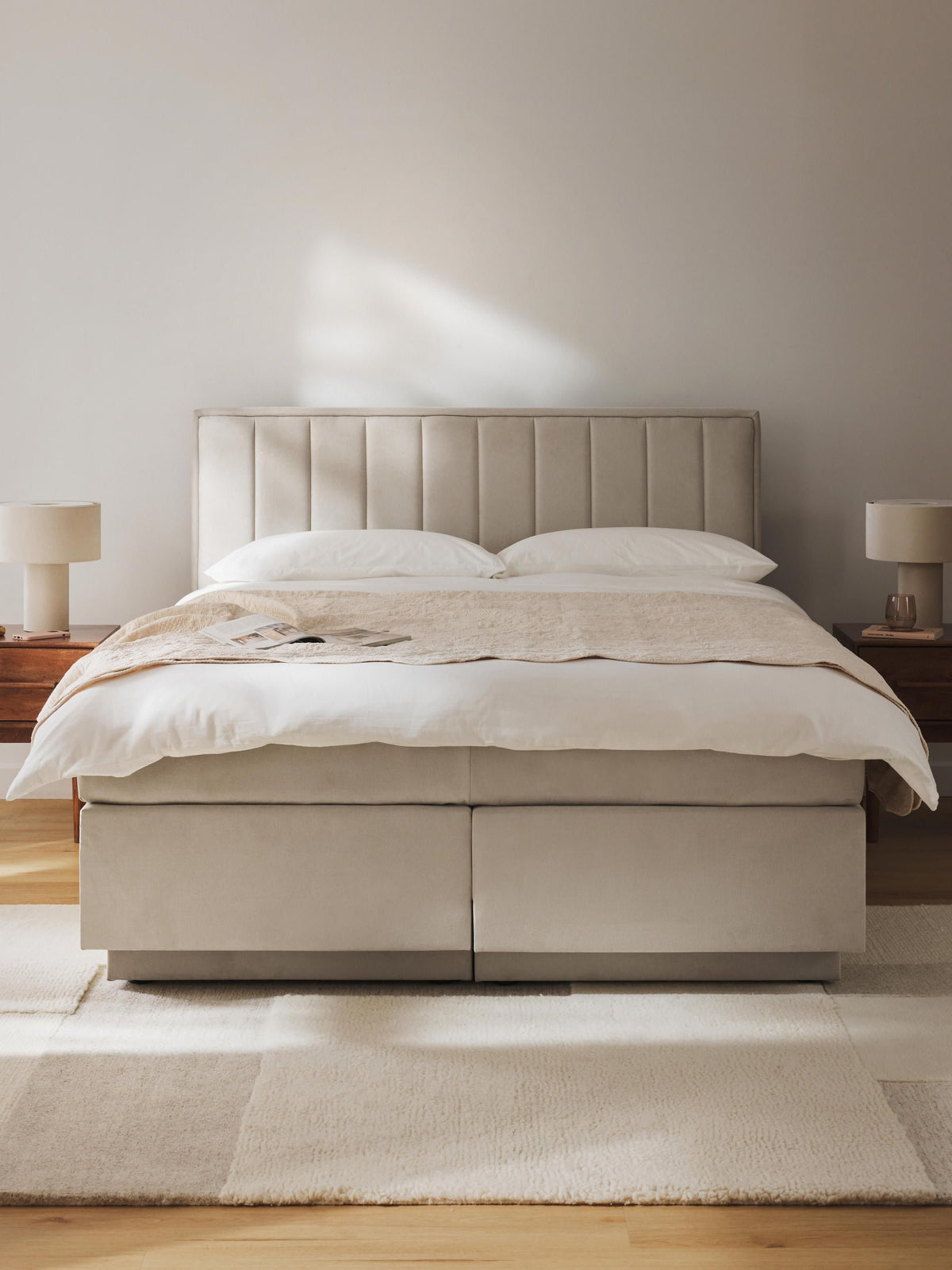 Livnera Box Spring Storage Bed