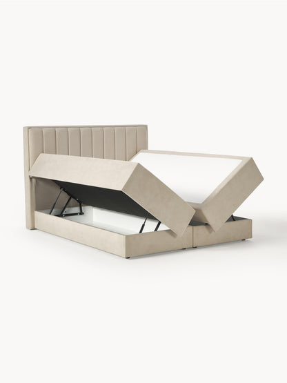 Livnera Box Spring Storage Bed