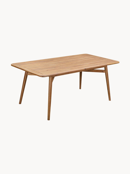 Marmir Acacia Wood Garden Table, 180 x 90 cm