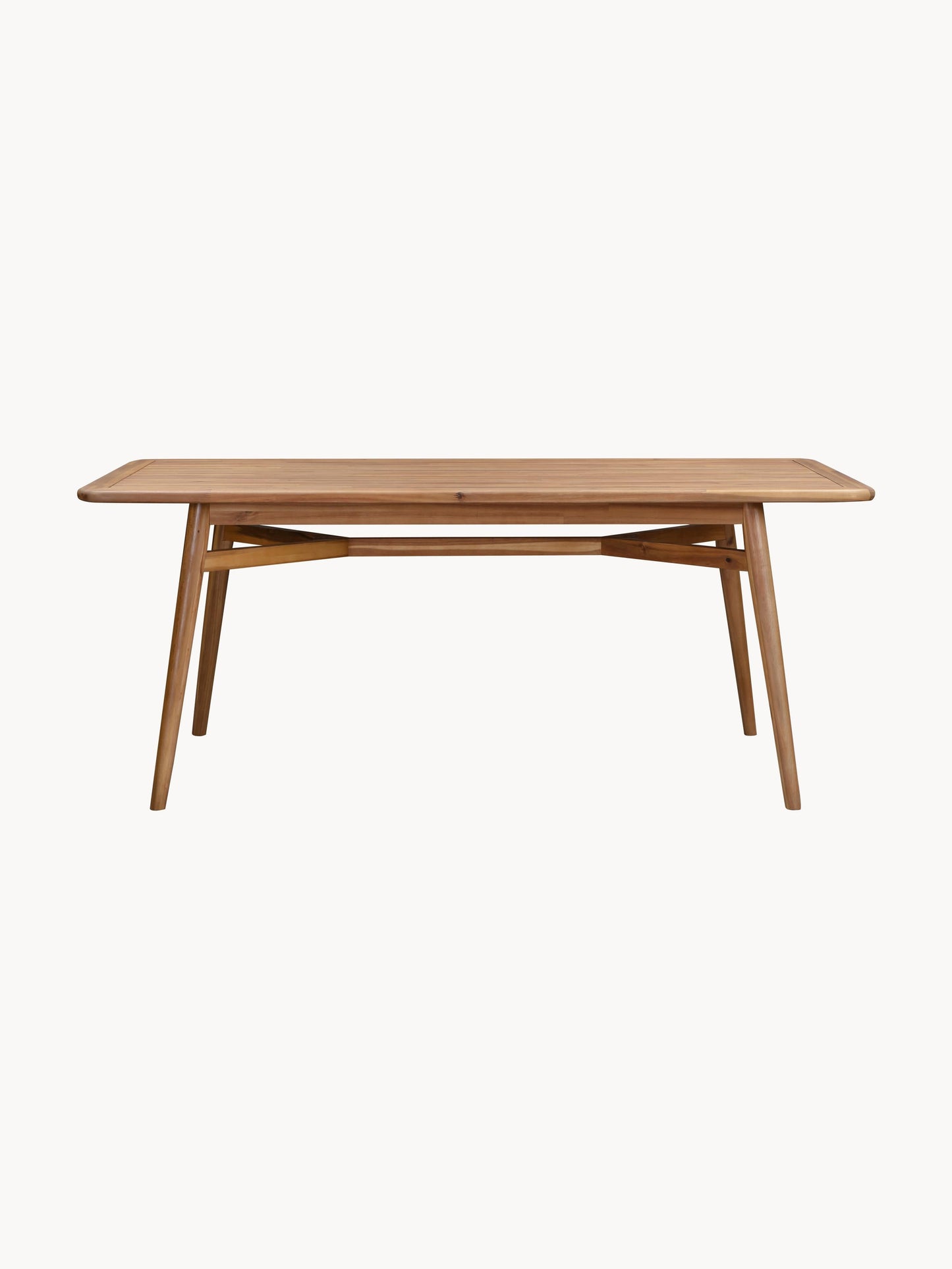 Marmir Acacia Wood Garden Table, 180 x 90 cm