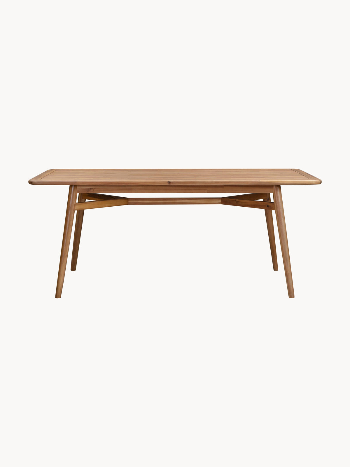 Marmir Acacia Wood Garden Table, 180 x 90 cm