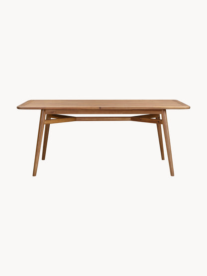 Marmir Acacia Wood Garden Table, 180 x 90 cm