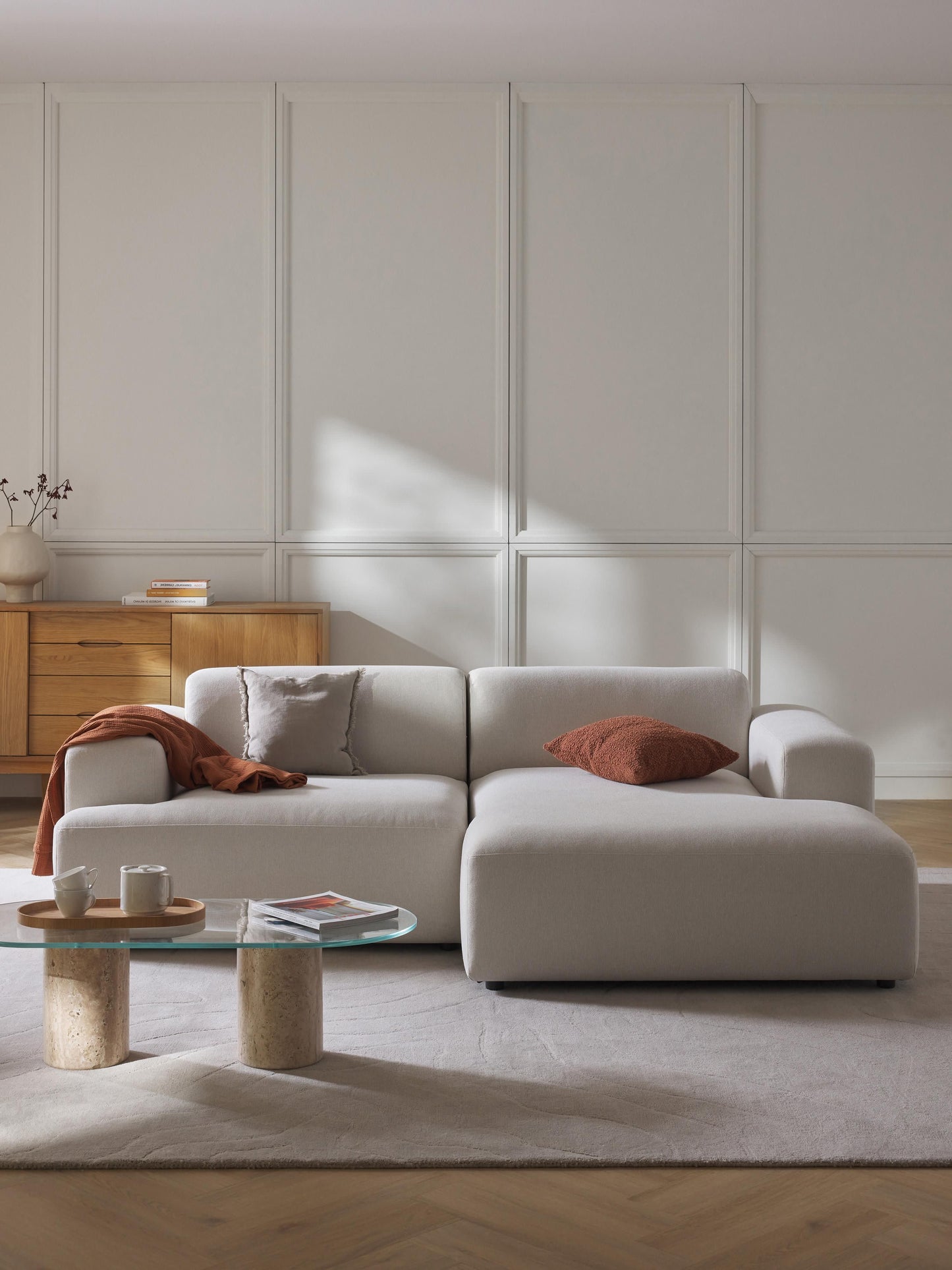 Melveria Corner Sofa, 3-Seater