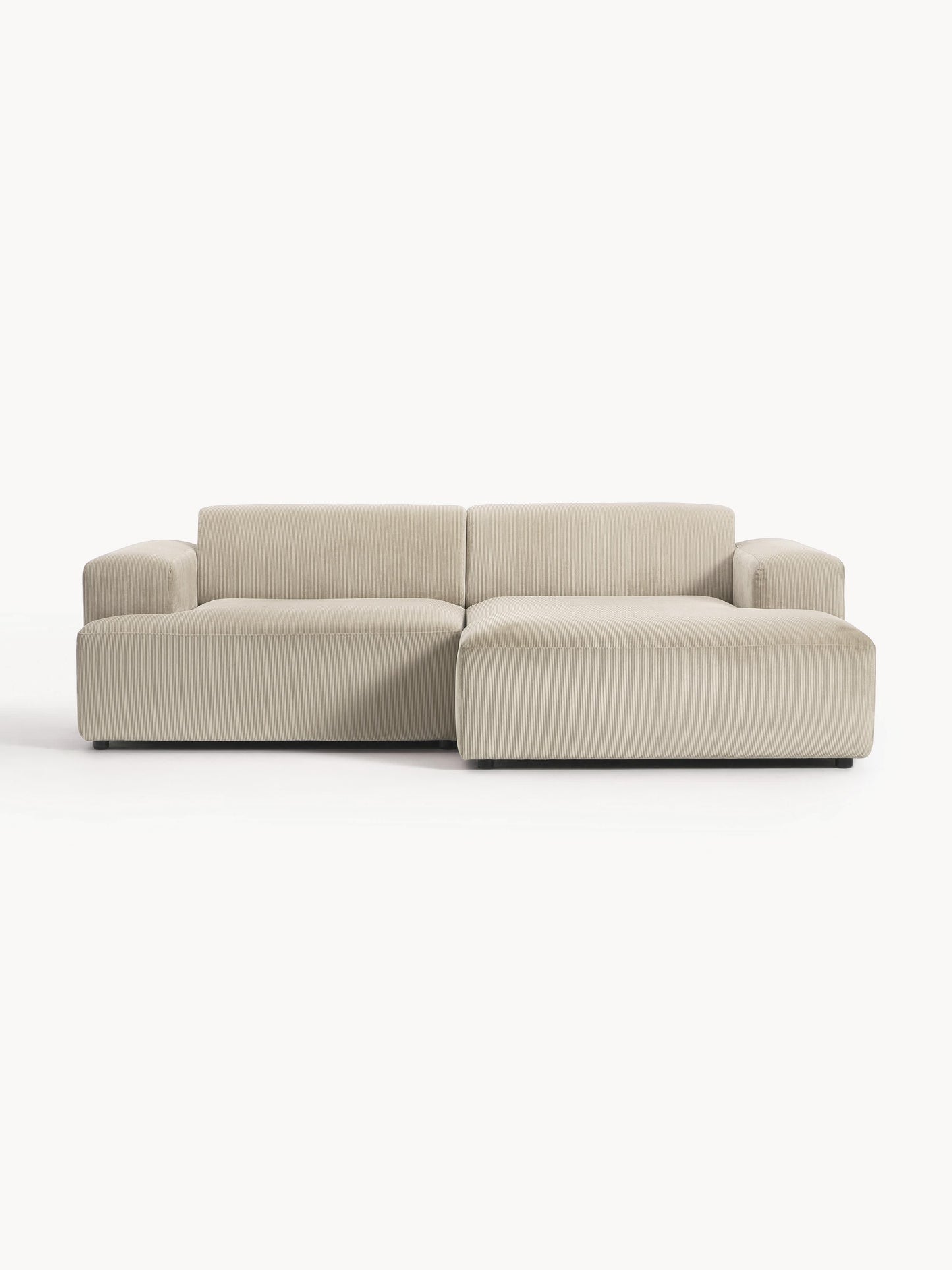 Melveria Corner Sofa (3-Seater) in Corduroy
