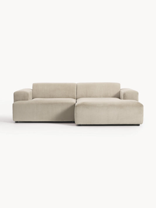 Melveria Corner Sofa (3-Seater) in Corduroy