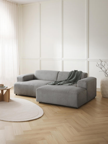 Melveria Corner Sofa (3-Seater) in Corduroy