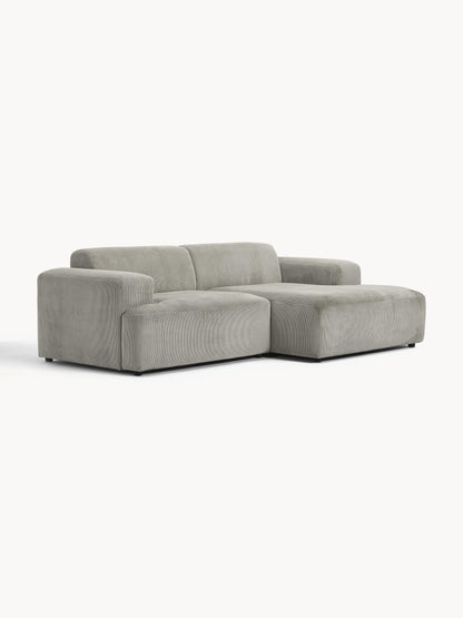 Melveria Corner Sofa (3-Seater) in Corduroy