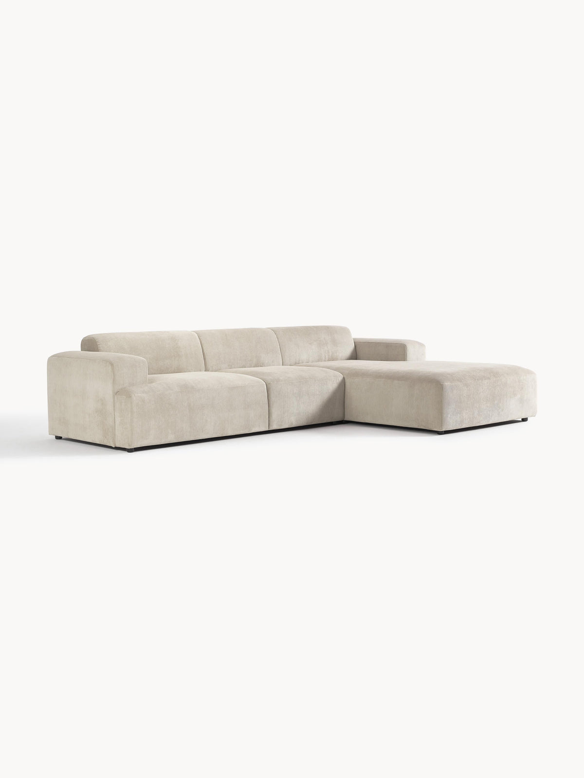 Melveria Corner Sofa (4-Seater) in Corduroy