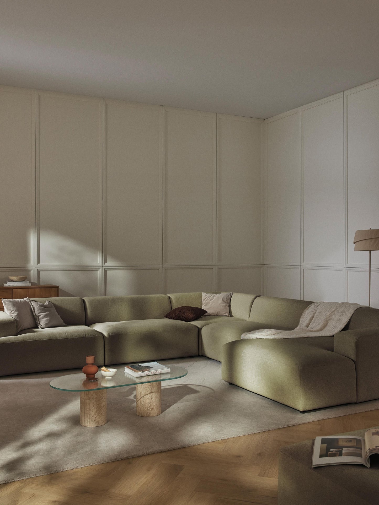 Melveria Corner Sofa, XL