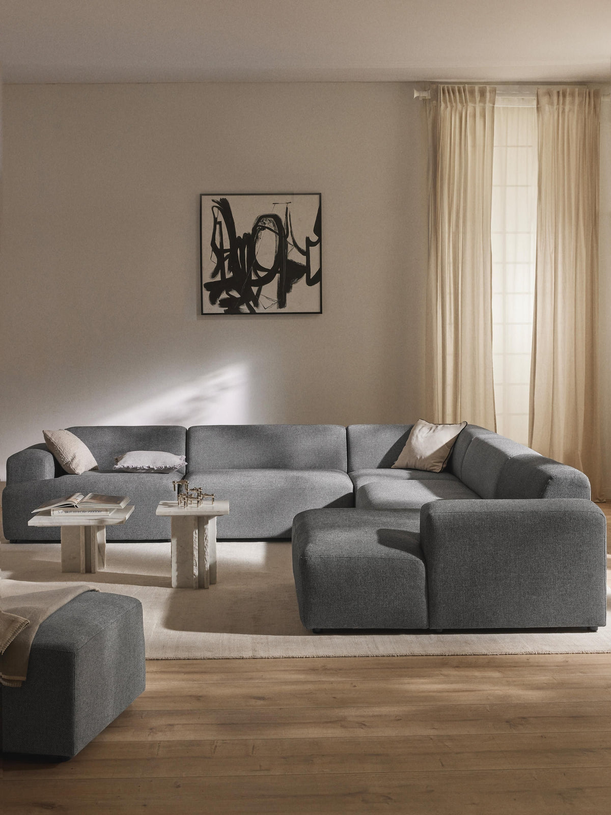 Melveria Corner Sofa, XL