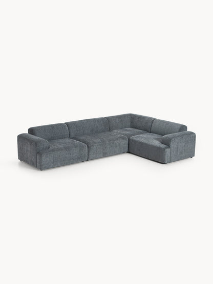Melveria Large Corner Sofa (4-Seater)