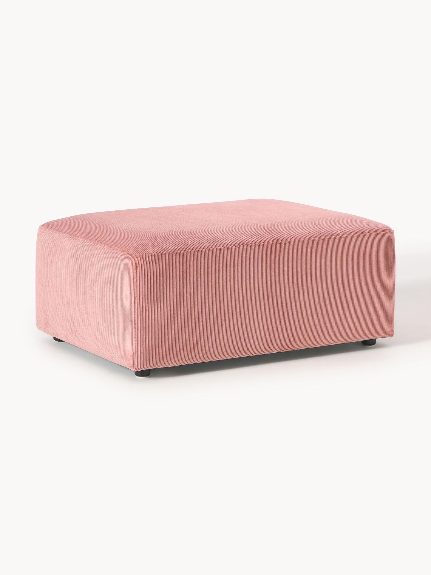 Melveria Stool in Corduroy, W 99 x D 72 cm