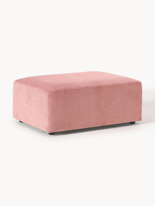 Melveria Stool in Corduroy, W 99 x D 72 cm