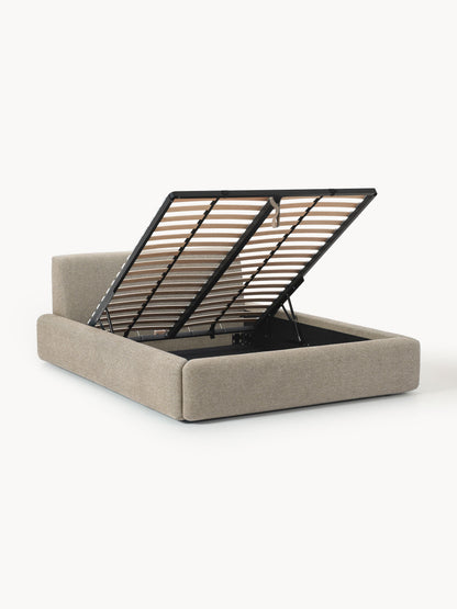 Melveria Storage Bed, Upholstered