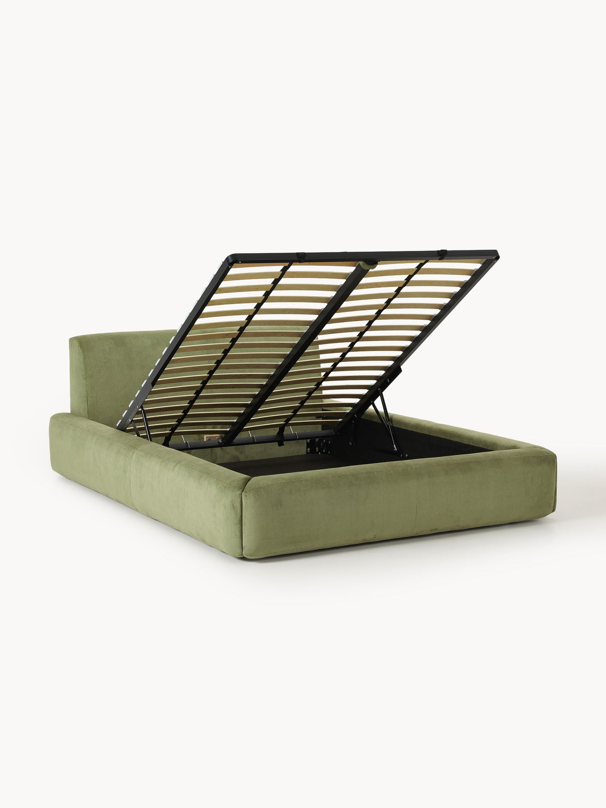 Melveria Storage Bed, Upholstered