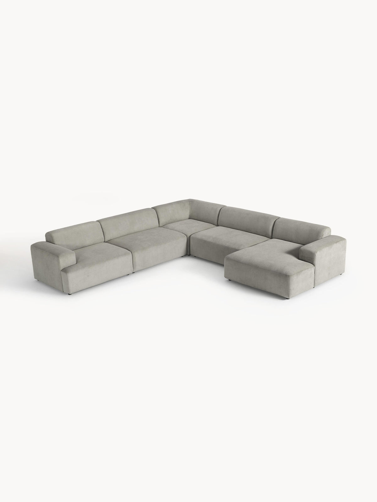 Melveria XL Corner Sofa in Corduroy