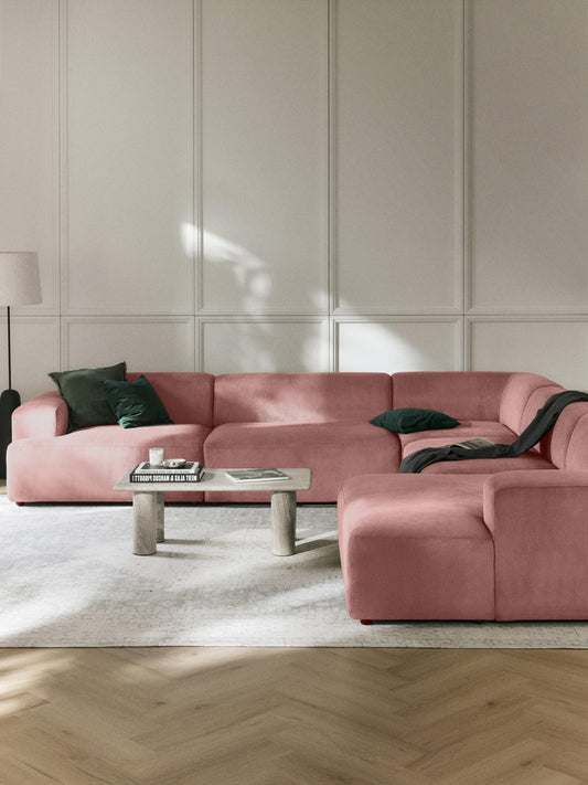 Melveria XL Corner Sofa in Corduroy