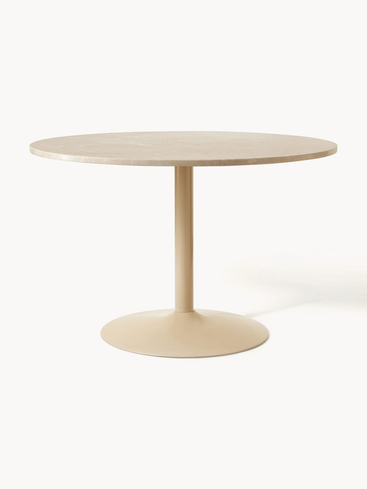 Milbria Marble Oval Dining Table, 120 x 90 cm
