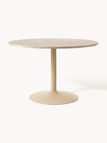 Milbria Marble Oval Dining Table, 120 x 90 cm
