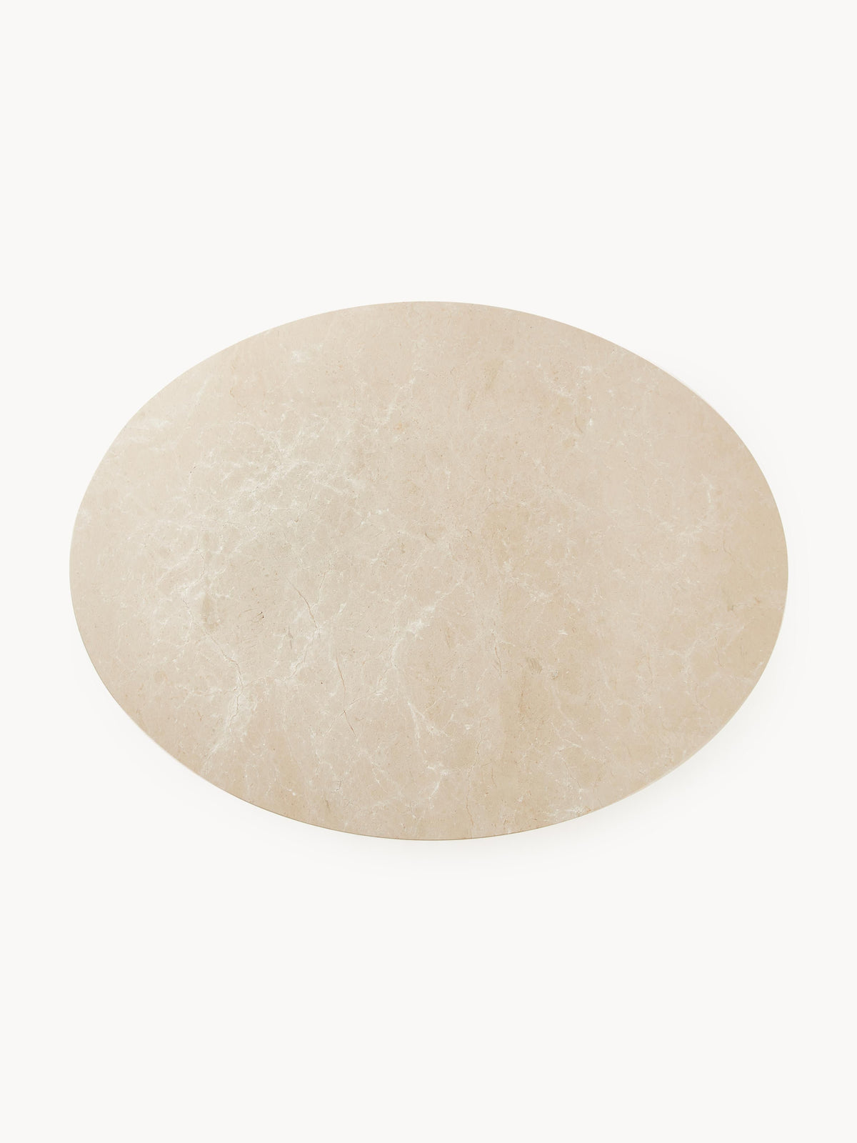 Milbria Marble Oval Dining Table, 120 x 90 cm