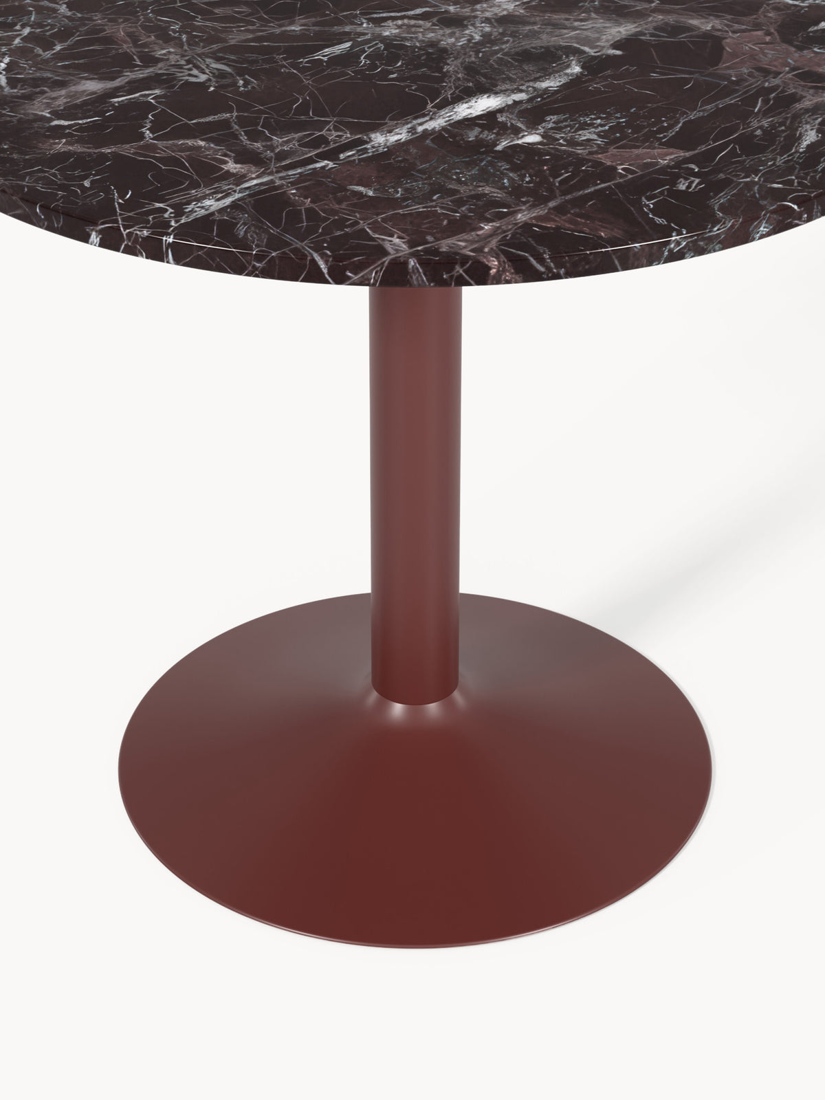 Milbria Marble Round Dining Table, Ø 90 cm