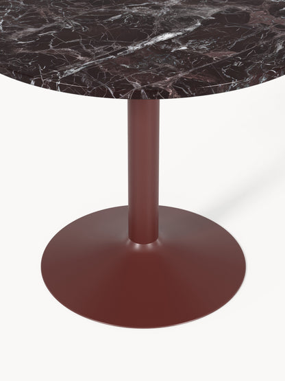 Milbria Marble Round Dining Table, Ø 90 cm
