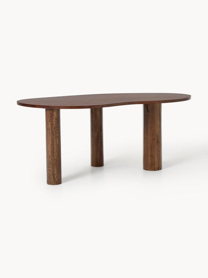 Narbano Oak Dining Table with Organic Shape, in Various Sizes