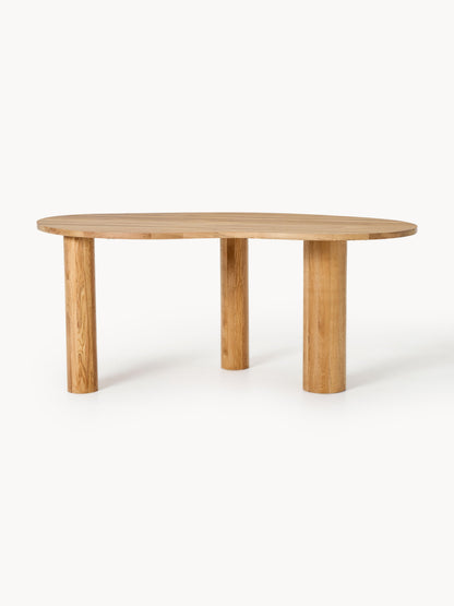 Narbano Oak Dining Table with Organic Shape, in Various Sizes