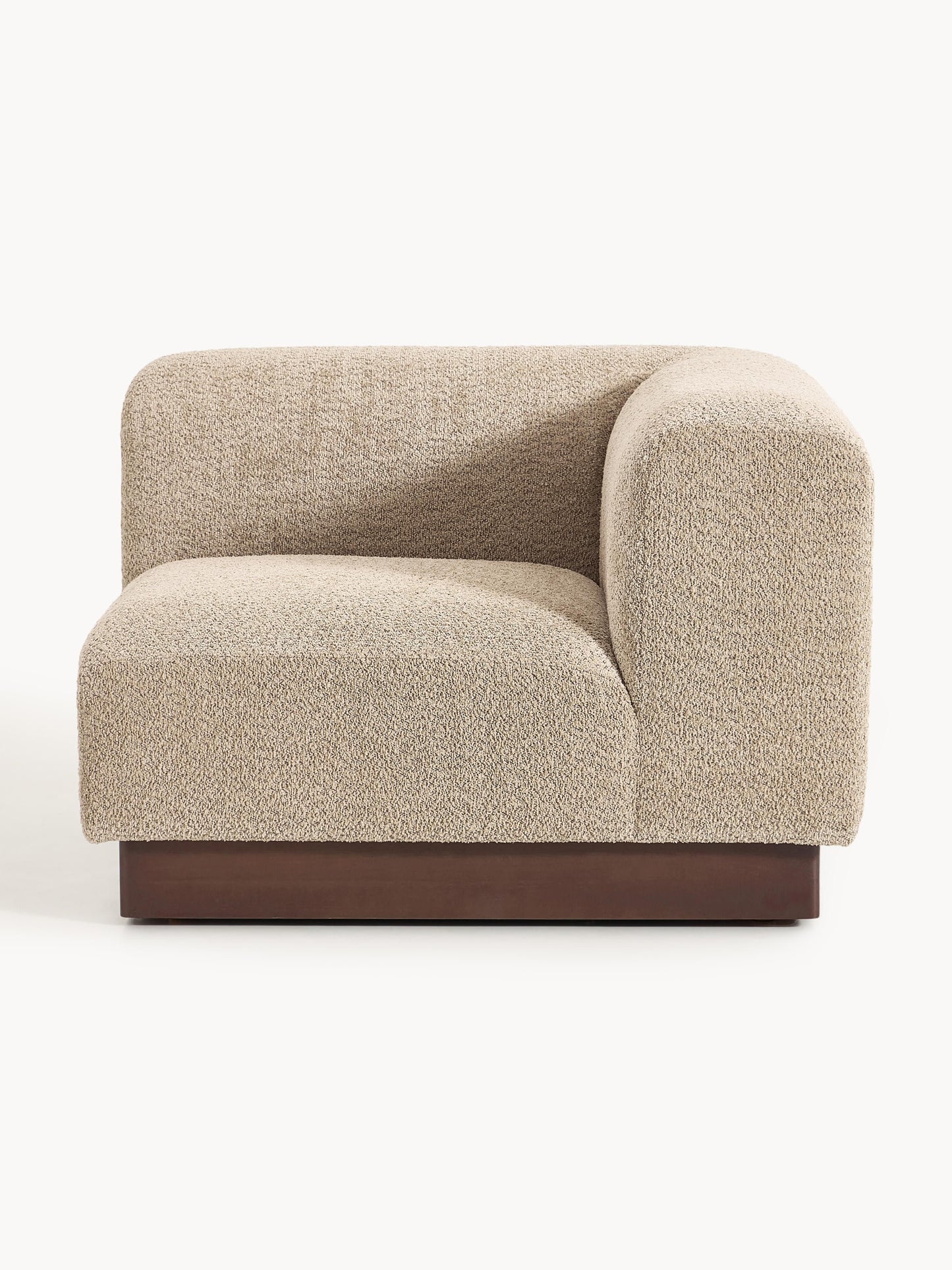 Natvenna Teddy Bouclé Corner Module