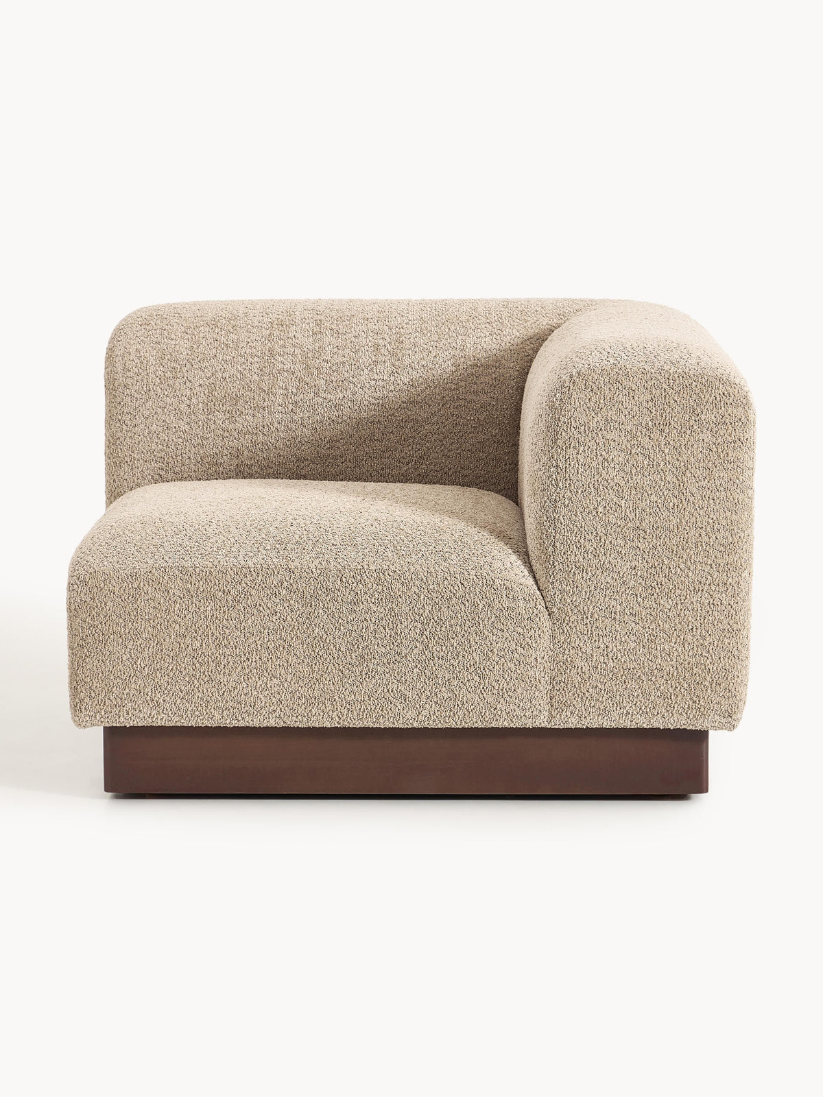 Natvenna Teddy Bouclé Corner Module