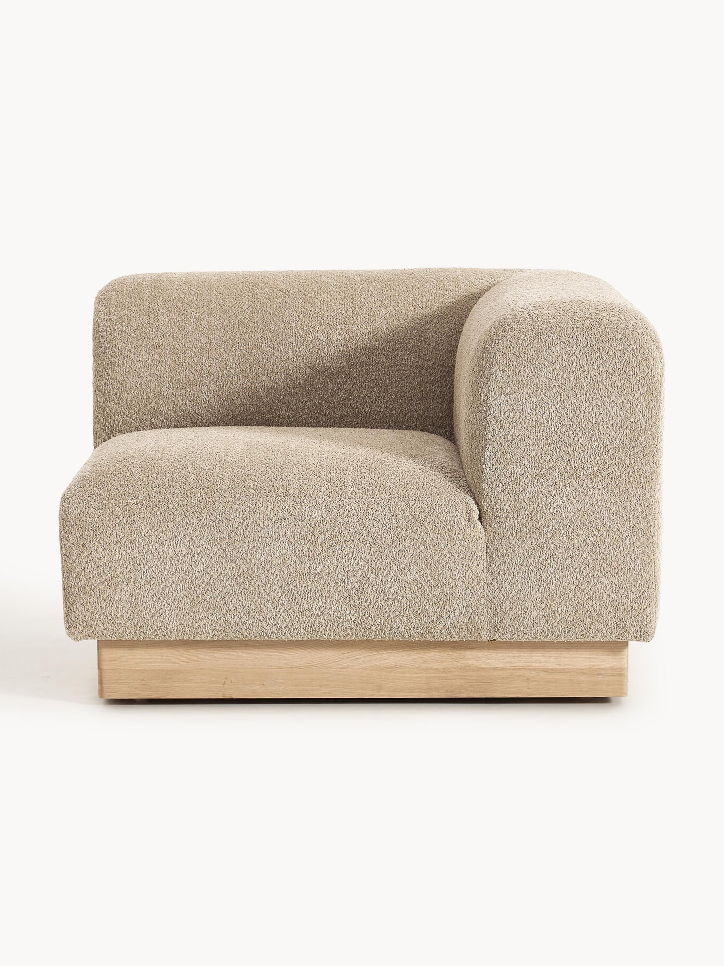 Natvenna Teddy Bouclé Corner Module
