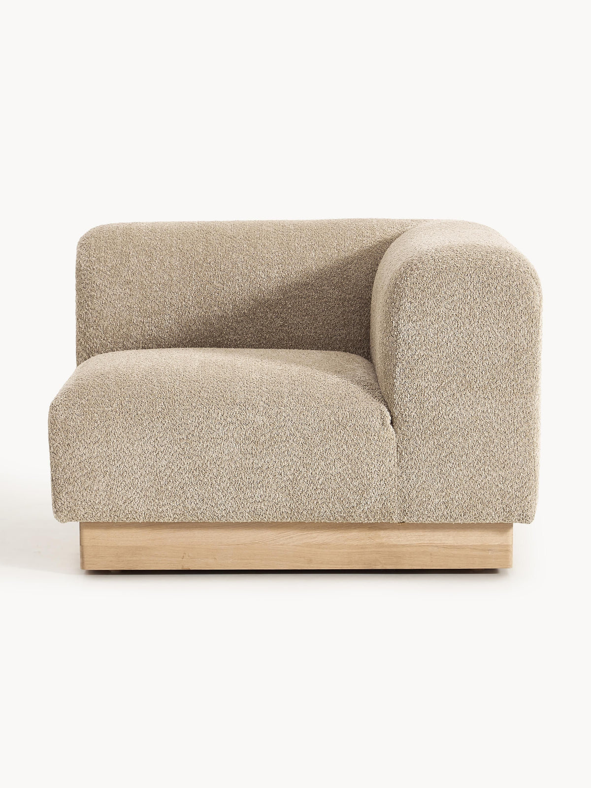 Natvenna Teddy Bouclé Corner Module
