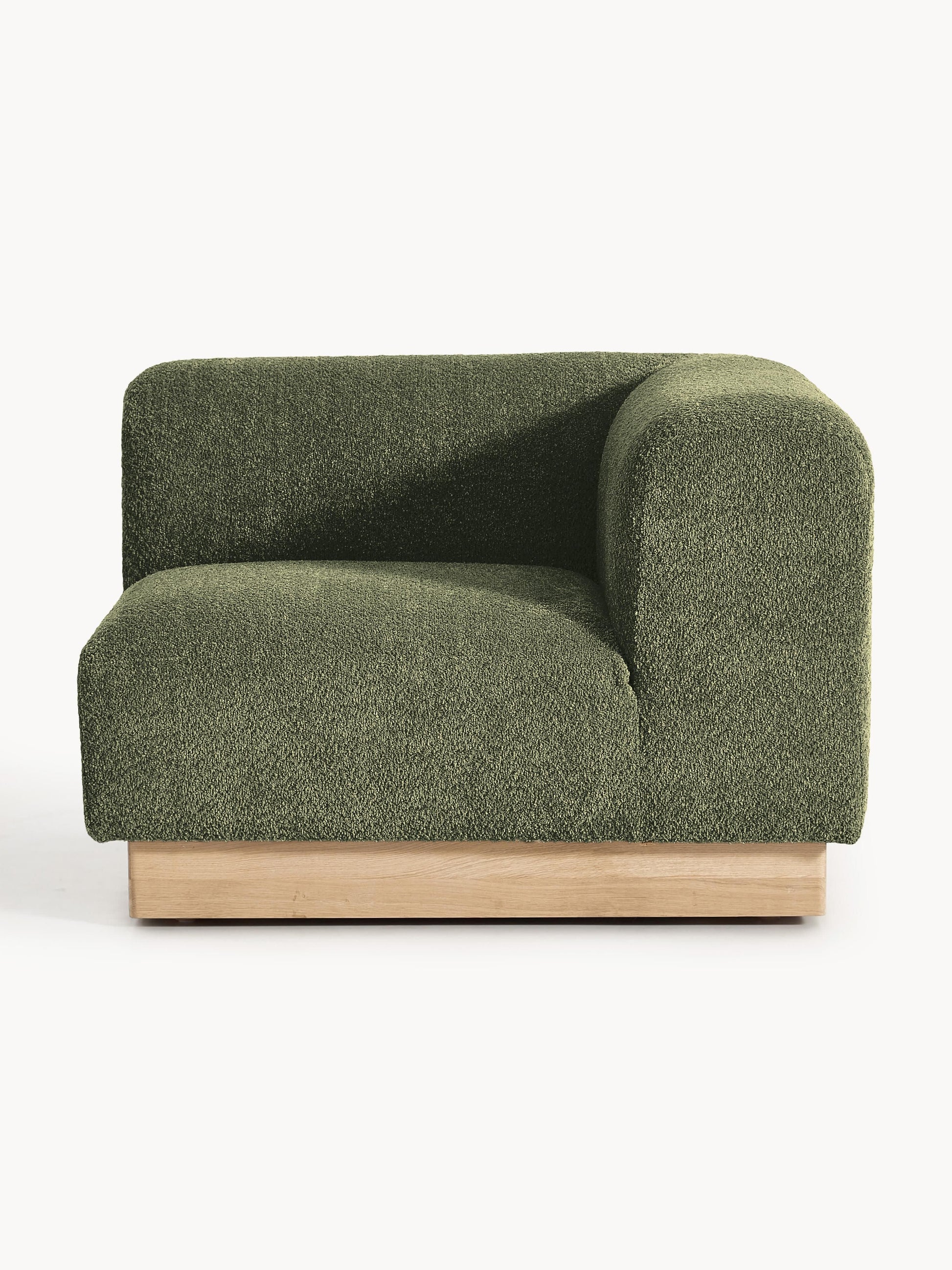 Natvenna Teddy Bouclé Corner Module