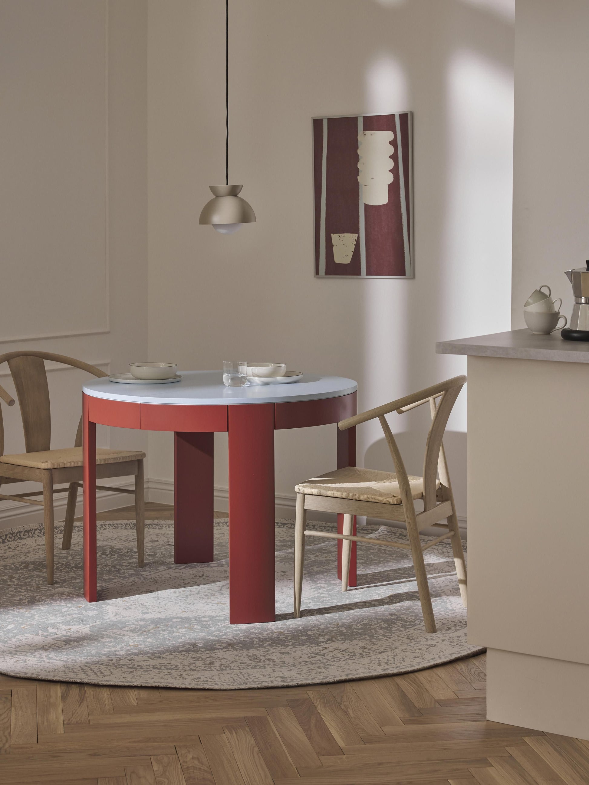 Samavio Extendable Dining Table, 100 - 140 x 75 cm