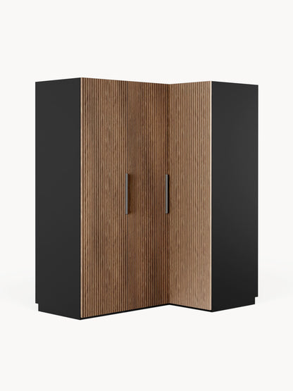 Simula Corner Wardrobe, Modular, 165 cm Wide, in Various Sizes