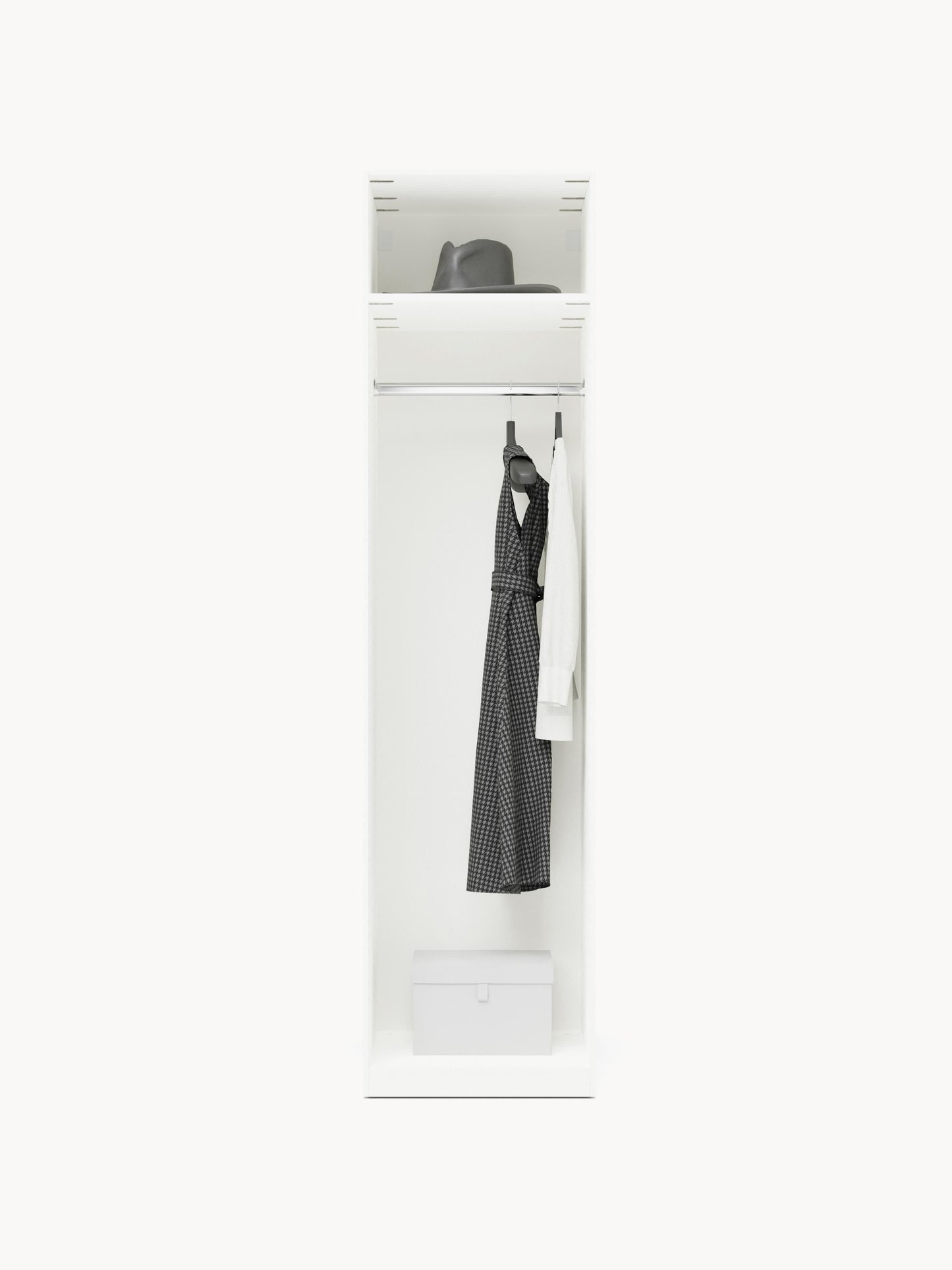 Simula Hinged-Door Modular Wardrobe, 50 cm Wide, in Various Sizes